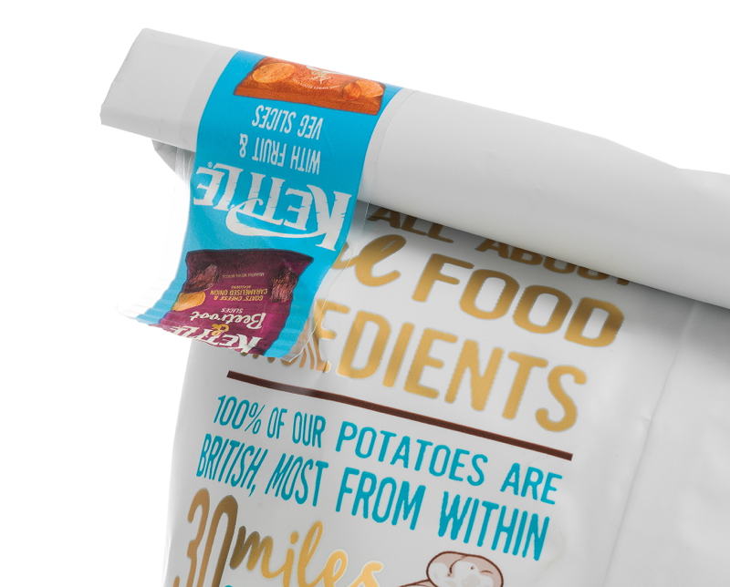 Additional convenience combined with on-pack promotions without the need to change the packaging artwork.