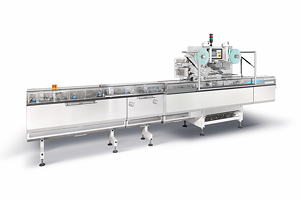 Die Verpackungsmaschine FPC5 von Theegarten-Pactec vereint sowohl die Heiß- und Kaltsiegeltechnologie als auch das Trennnahtschweißen in einer Maschine.