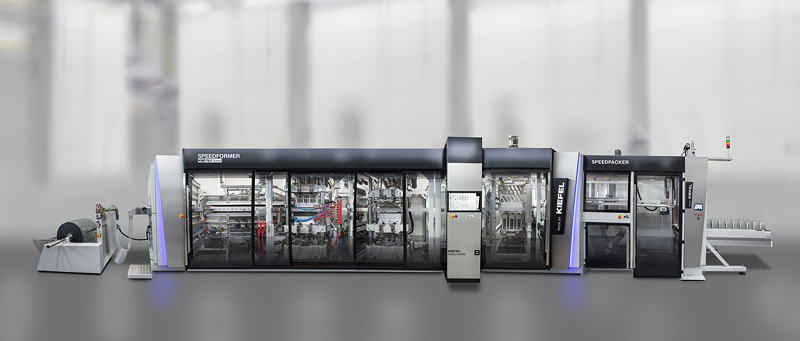 Die neue Generation von Druckluftformanlagen bei Kiefel: Speedformer KMD 78.2 Speed