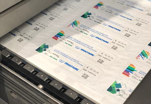 Besonders für pharmazeutische Verpackungen sieht Multivac in den Bell-Mark-Druckern ein wichtiges Hilfsmittel zur Serialisierung.
