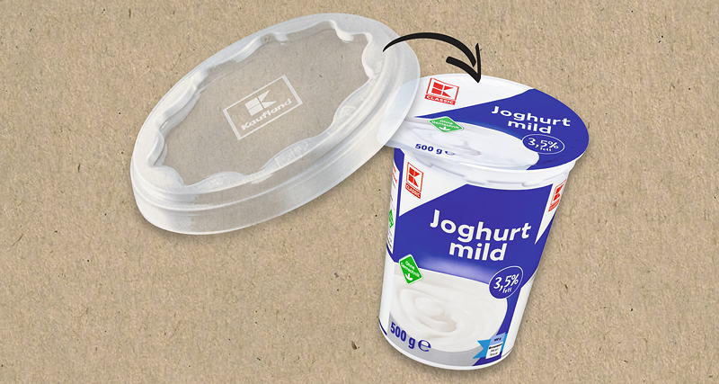 Durch den Verzicht auf die Einwegdeckel will Kaufland jährlich 60 Tonnen Plastik einsparen.