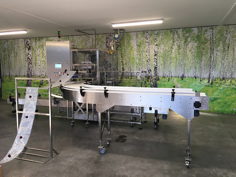 Fée Nature has invested in a BIB 700 automatic machine.