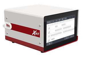 Mit Xact bringt Baumer hhs ein kompaktes Steuergerät mit einfachster Bedienbarkeit auf den Markt, dessen Funktionalität auf den reinen Klebstoffauftrag zugeschnitten ist.