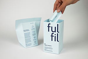 Tabu brechen und die Umwelt entlasten: Diese Idee steht hinter dem Design-Entwurf „fulfil“,  der mit dem deutschen wie auch dem europäischen Design-Award ausgezeichnet wurde.