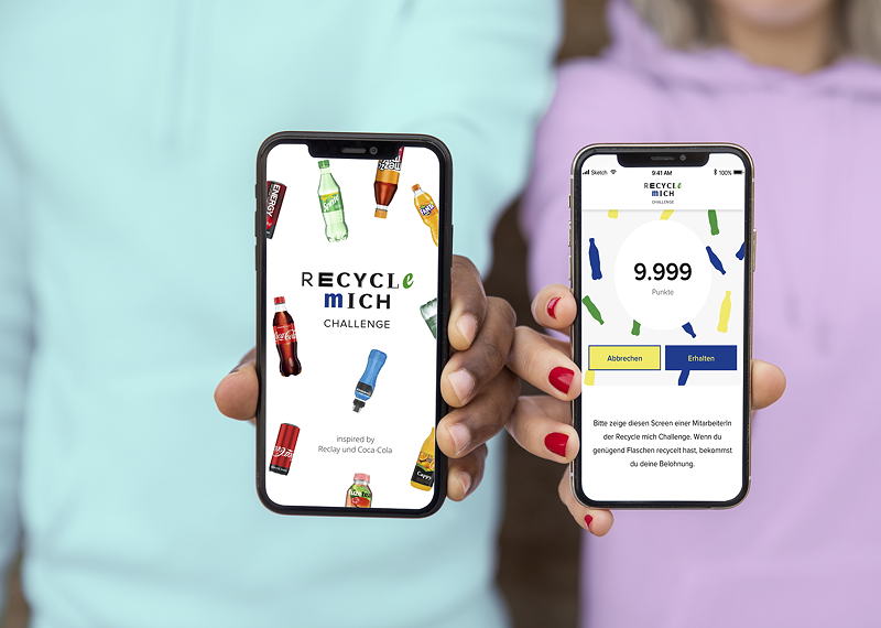 „Recycle mich“-App belohnt Konsumenten für richtiges Recyceln.
