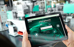 Das Kundenportal arburgXworld mit seinen zahlreichen interaktiven Apps und diversen Funktionen unterstützt bei der täglichen Arbeit rund um das Spritzgießen.