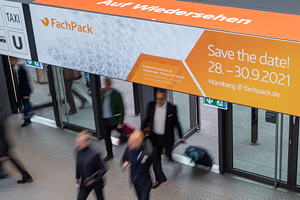 Die FachPack 2021 wird wie angekündigt von 28. bis 30. September 2021 stattfinden.