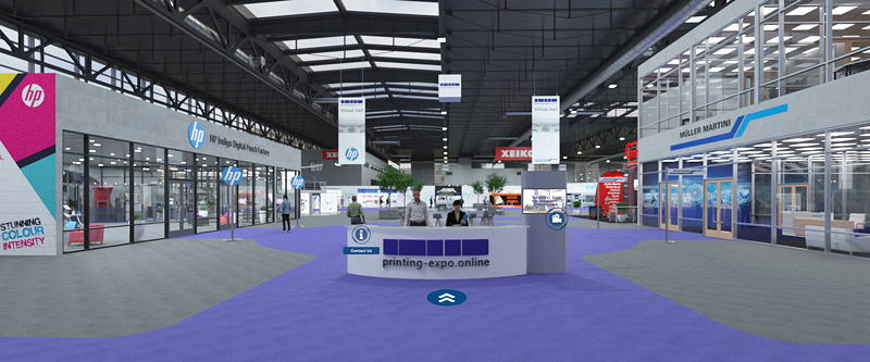 First impression of Printing Expo – entering Zones 1 & 2