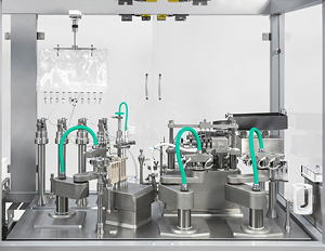 With Versynta FFP from Syntegon, pharmaceutical manufacturers, R&D laboratories and biotech startups receive a combination of standardization, high modularity and short delivery times.