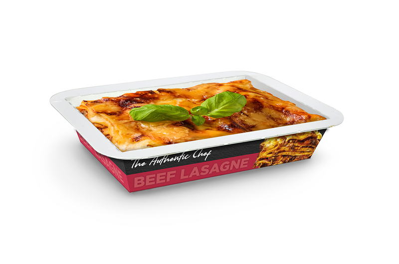 The new PaperSeal tray based on a liner that can withstand high temperatures required in cooking