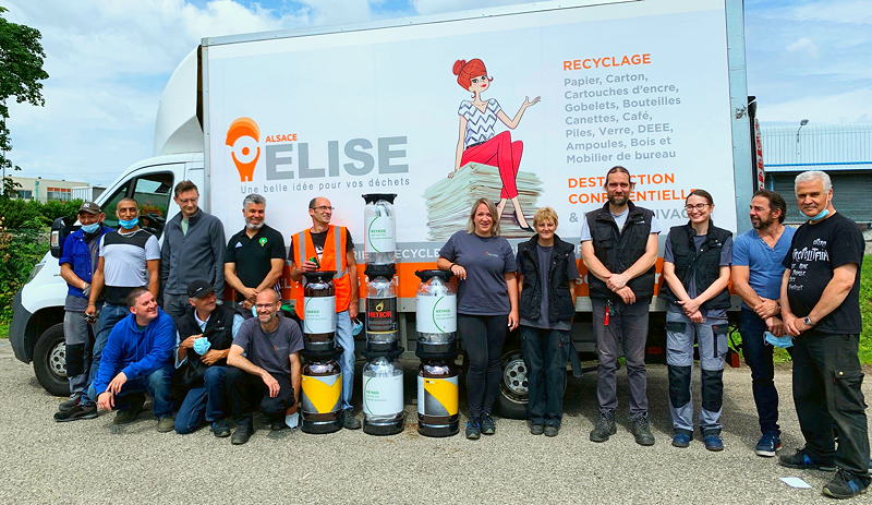 ELISE Alsace is active in the Alsace region of France, near the German border. Specialised in recycling office waste, washing plastic pallets, and more ELISE Alsace will focus on the disassembly and crushing of the KeyKegs®.