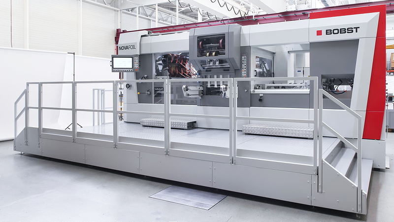 Mehr Gestaltungsspielraum in der Veredelung verspricht Bobst mit der neuen Novafoil 106.