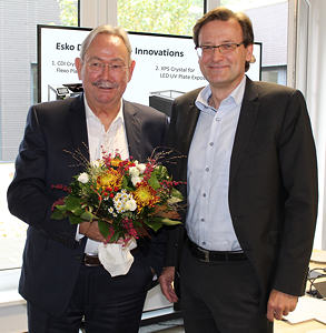 Freuen sich über 25 Jahre partnerschaftliche Zusammenarbeit: Udo Linke (links) und Dr. Thomas Klein.