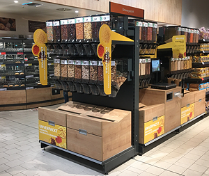 Das Angebot unverpackter Ware kann die Verwendung von Plastik reduzieren und zur Vermeidung von Lebensmittelverlusten in Privathaushalten beitragen.