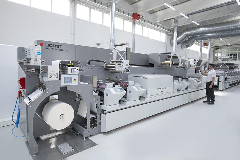 According to BOBST the DIGITAL MASTER 340 will change the way label production is set up.