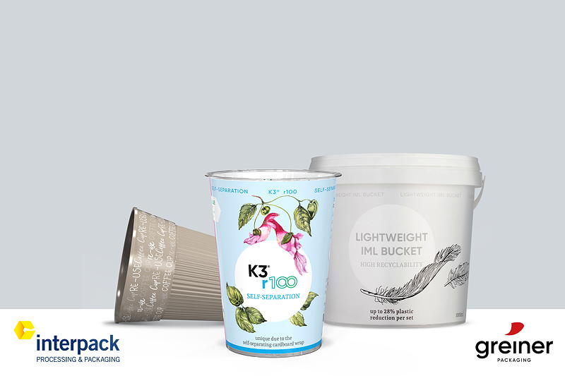 Greiner Packaging präsentiert Verpackungslösungen, die den Anforderungen von Reduce, Reuse, Recycle Rechnung tragen.