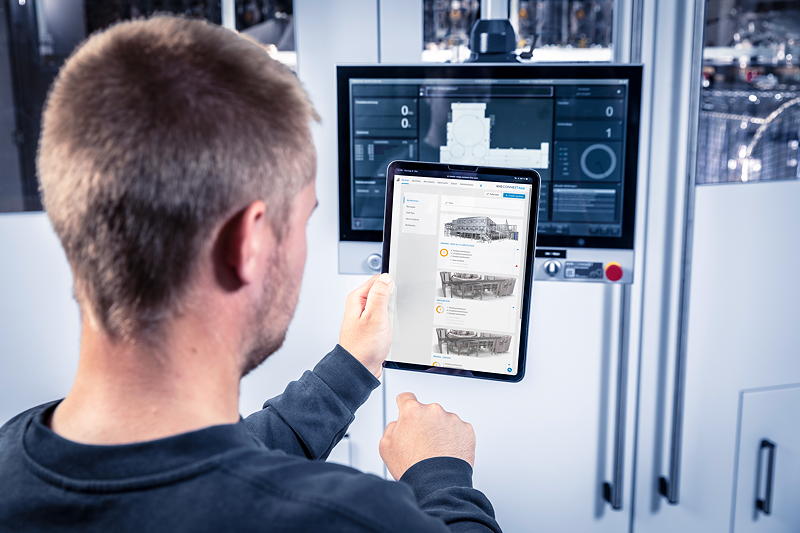 The KHS ConnectApp consolidates all relevant machine data and technical
documentation, ensuring direct access to service resources and operational
support.